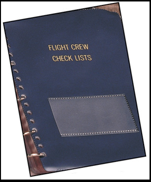 Book/Binder - Flight Crew Checklist